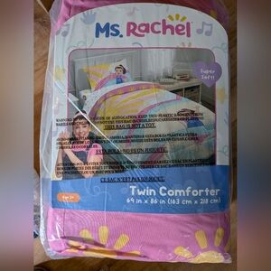 Ms. Rachel Pink Twin Comforter